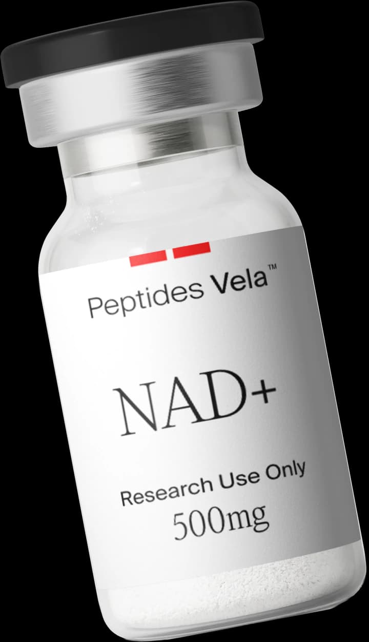 Vela NAD+ peptide vial
